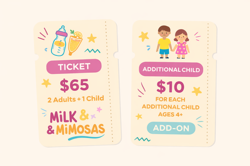Milk & Mimosas Admission
